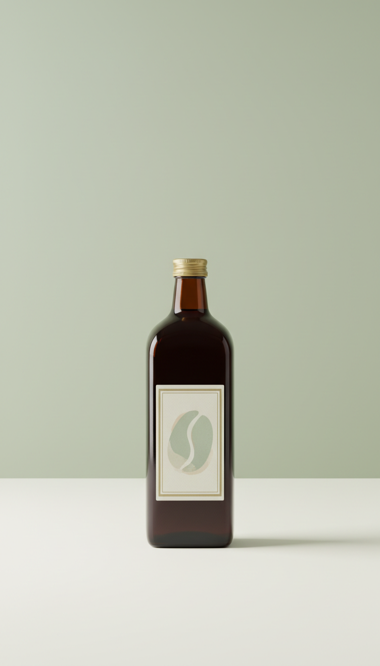 Cold Brew Concentrate Glass Bottle