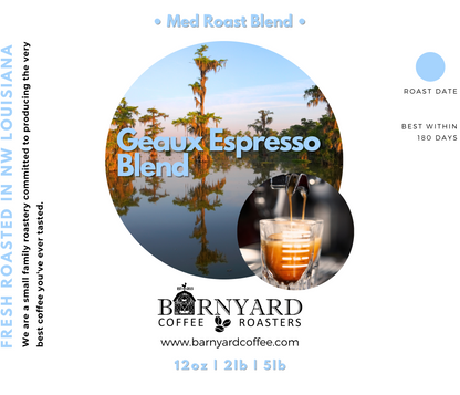 Blend | Geaux Espresso  |  Medium Roast